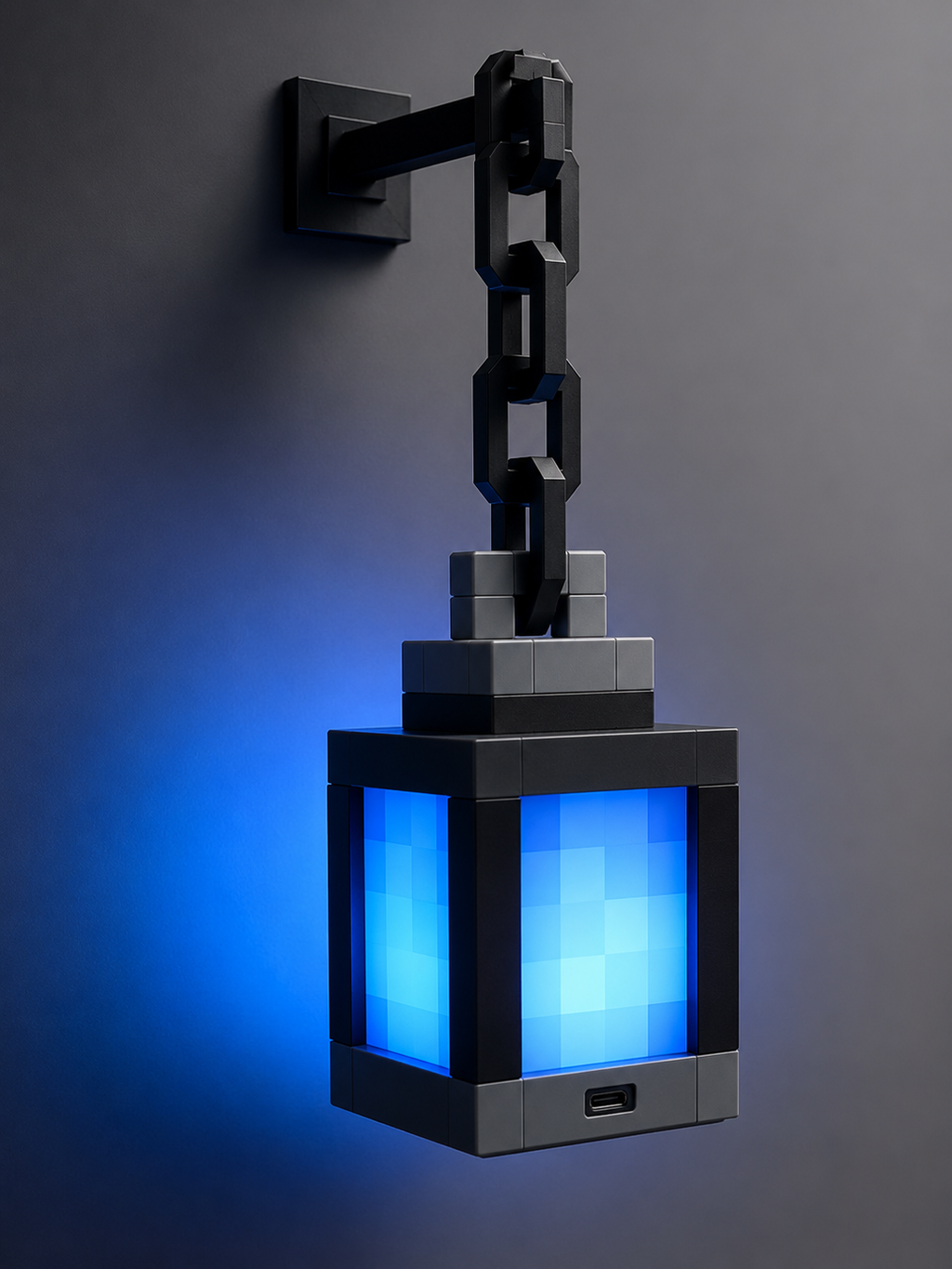 Pixel Glow Lantern™ | Cozy RGB Gaming Decor